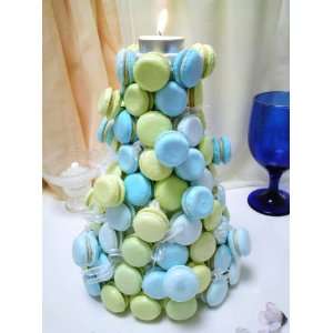  Macaron tower candle stands/dessert and food crafts/Tokyo 