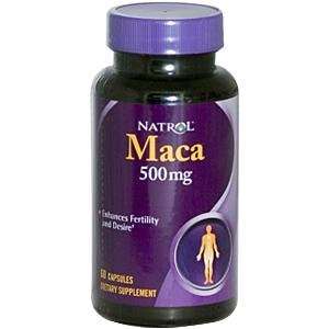  Natrol, Maca, 500 mg, 60 Capsules