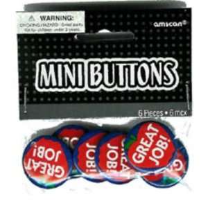 Mini Apple Award Buttons Case Pack 4