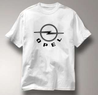 Opel Vintage Logo Lightning Car Auto T Shirt XL  