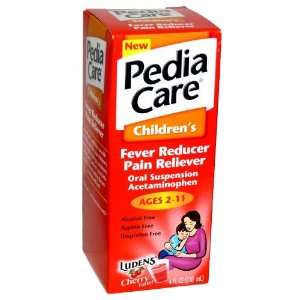   Fl Oz Fever Reducer/pain Reliever Ludens Cherry Childrens Ages 2 11