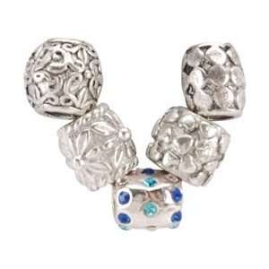  Jesse James Uptown Bead Collection 5/Pkg Metal Style #4; 3 