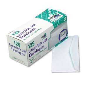 New   Club Pack of 125 White Laser / Ink Jet #10 Business Envelopes by 