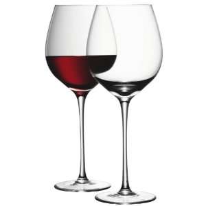  SET OF 4 RED WINE GLASSES FROM LSA