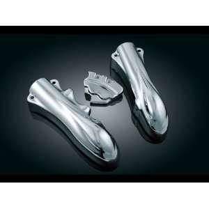  CHROME LOWER LEG COVERS FOR HARLEY SOFTAIL 2000 07 8633 