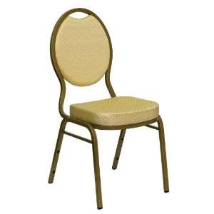  HERCULES Series Teardrop Back Stacking Banquet Chair with 