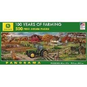  500 Piece Farming Panorama Puzzle Toys & Games