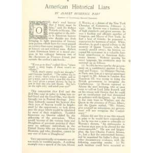    1915 American Liars Abram Hewitt John Smith Mather 