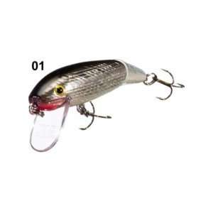  Jointed Minnow Silver/Black 1 3/4