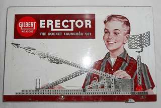 GILBERT ERECTOR SET No.10053 The Rocket Launcher Set  