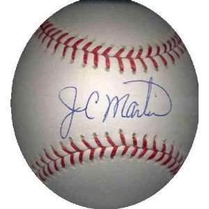  J.C. Martin autographed Baseball