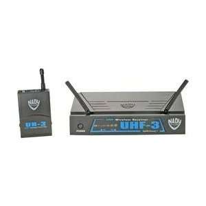  UHF Diversity Receiver With UH 3 Hand Held Microphone 