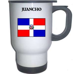  Dominican Republic   JUANCHO White Stainless Steel Mug 