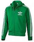   Originals Mens Small S Hooded Flock Track Top Jacket Kelly Green White