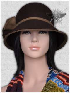   Flower Gothic Lady Bucket Crusher Fedora Hat Cap Popular Chic  