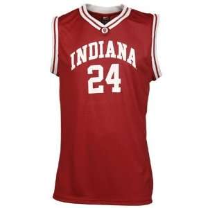 Nike Indiana Hoosiers #24 Crimson Preschool Replica Basketball Jersey 