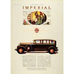 1929 Ad Antique Chrysler Imperial Sedan Limousine Models 