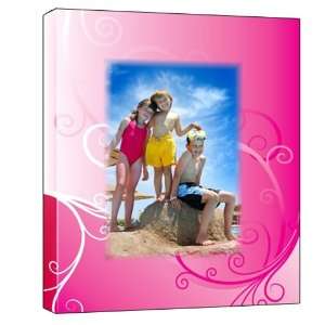  Pink Swirl Frame Designer Canvas