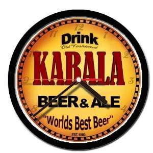  KABALA beer and ale cerveza wall clock 