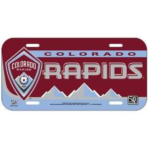  MLS Colorado Rapids License Plate