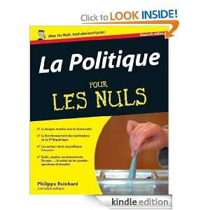 La Politique Pour les Nuls (French Edition) Philippe REINHARD  