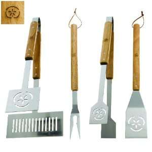  Sand Dollar Barbeque Tools, Set of 4
