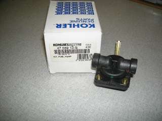 KOHLER   # 47 559 10S Fuel Pump Kit   Model K241, K301, K321, & Other 