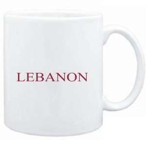  Mug White  Lebanon  Usa Cities