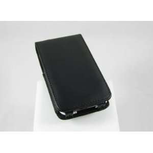 BLACK Leather Veritical Wallet Case for Apple iPhone 3G 3GS w/ Free 