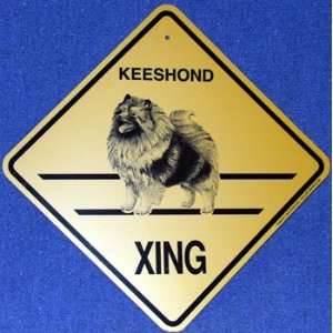  Keeshond   Xing Sign 