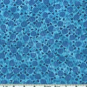  45 Wide Kenta Textures Turquoise Fabric By The Yard 