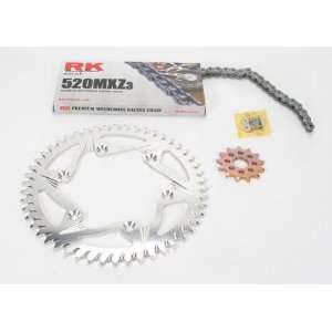  RK Chain and Sprocket Kit w/ 520MXZ Chain 1022 028S 