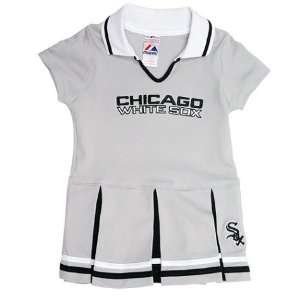  Infant Girls Chicago White Sox Team Color Cheerleader 