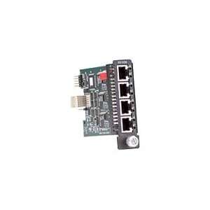  Lancast 4PT 100BTX SWCH CARD ( R104 11 ) Electronics