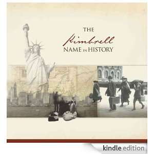 The Kimbrell Name in History Ancestry  Kindle Store