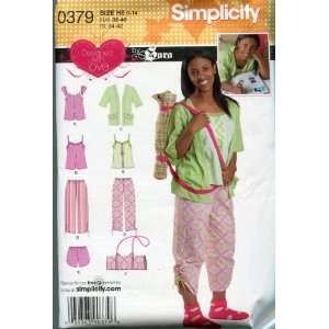  Simplicity Sewing Pattern 0379 Size H5 6 14 Girls and 