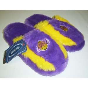  Los Angeles Lakers NBA Plush Slide Slippers Sports 