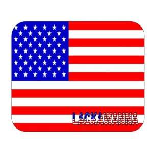  US Flag   Lackawanna, New York (NY) Mouse Pad Everything 