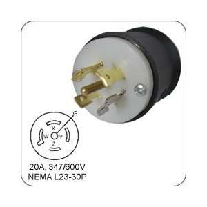  HUBBELL HBL2531 AC Plug NEMA L23 20 Male