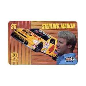   Card PhonePak 1996 $5. Sterling Marlin (Kodak Film) 