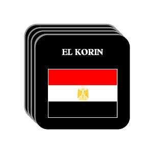  Egypt   EL KORIN Set of 4 Mini Mousepad Coasters 