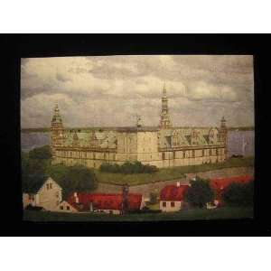  Kronborg Castle & Lake, Denmark, Netherlands Postcard not 