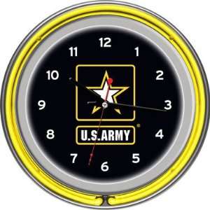  U.S. Army Neon Clock