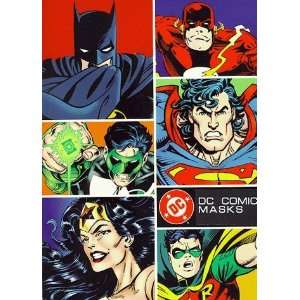  DC Comics Masks Nine Masks of DC Comics Heroes and Villains 