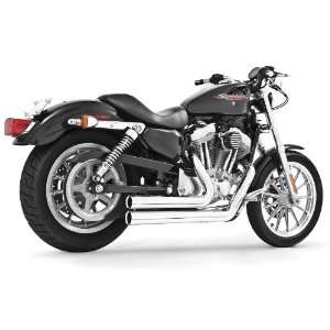 Harley Chrome Exhaust System for 2004 2011 Sportster Models by Freedom 