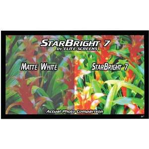   Starbright 7 High Gain Fixed Frame Projector Screen 43 Electronics
