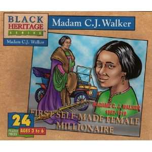  Madam C J Walker Puzzle Toys & Games