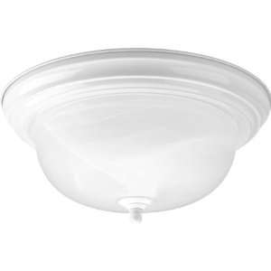  Progress Lighting P3925 30 2 Light Alabaster Flush Mount 