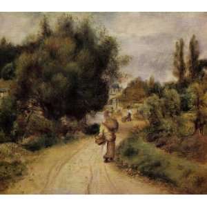  the Banks of the River Pierre Auguste Renoir Hand Pa