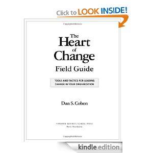   Field Guide Tools And Tactics for Leading Change in Your Organization